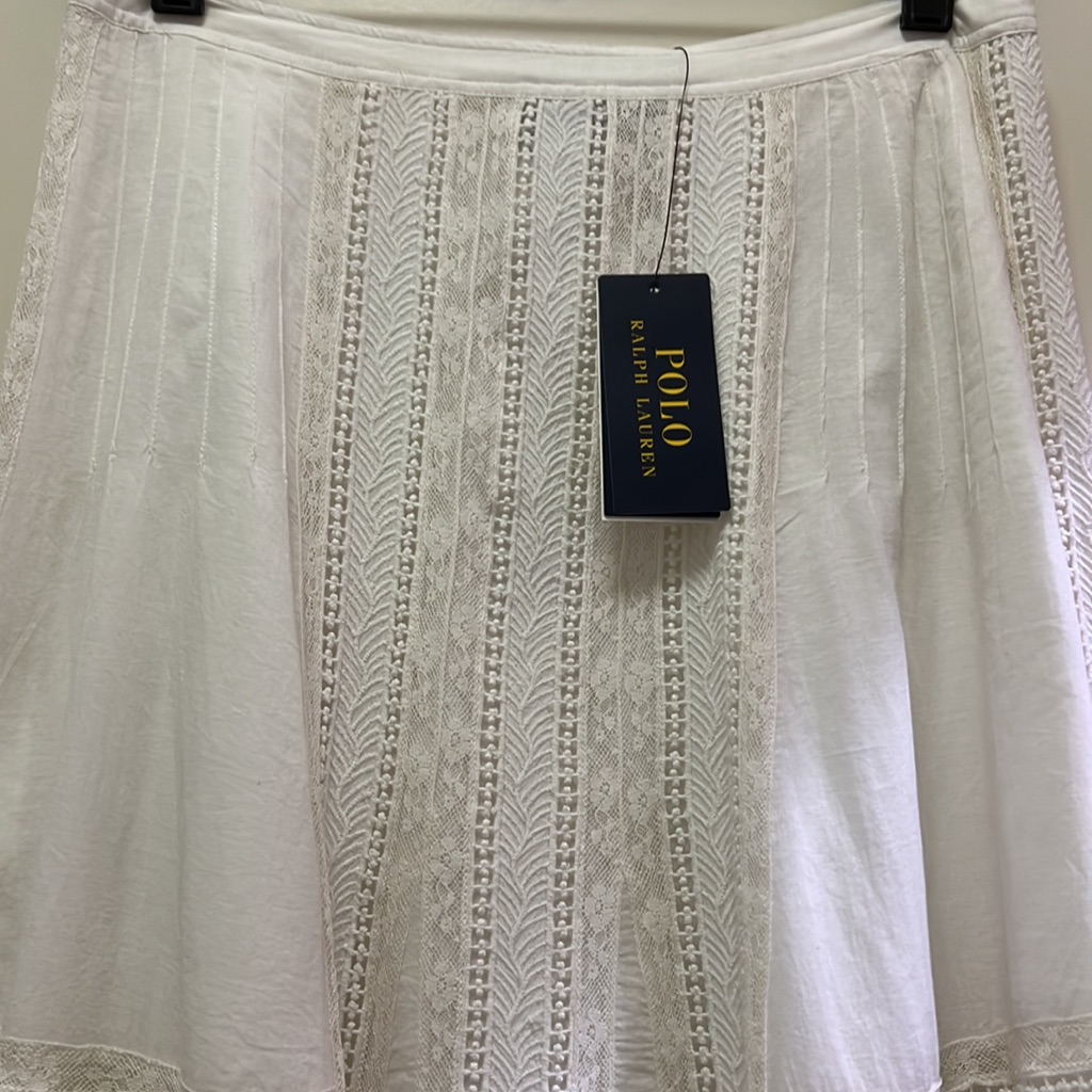 Nwt Polo Ralph Lauren Embroidered Maxi Skirt 2